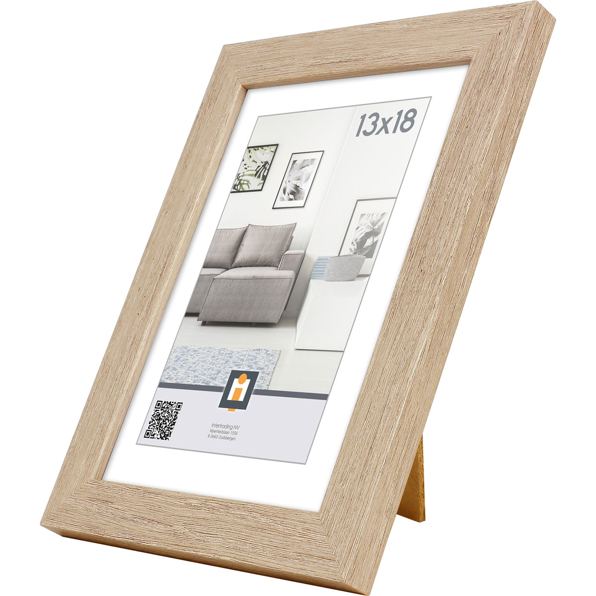 Bilderrahmen Livorno 13x18 cm Vintage Eiche Bild 2