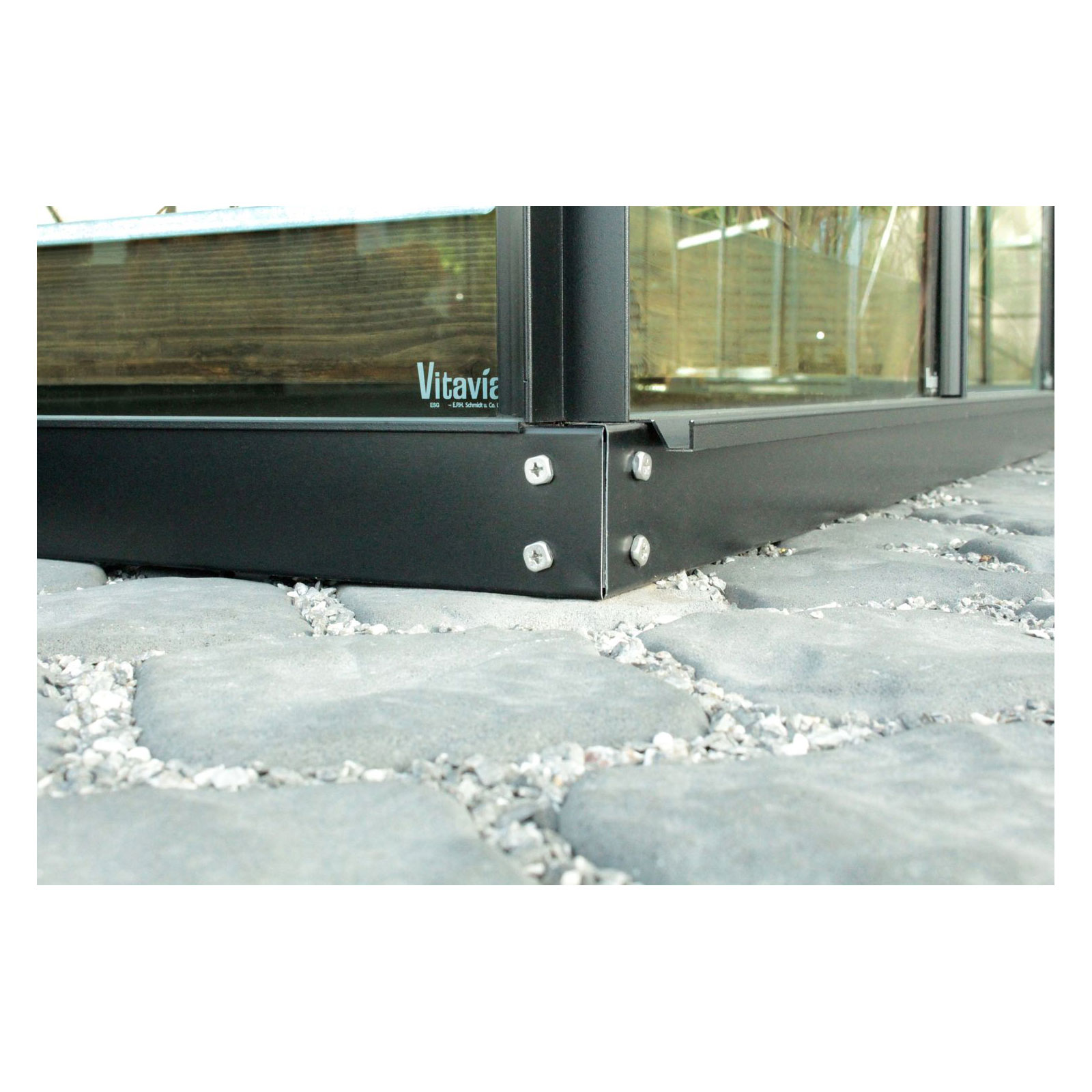 Vitavia Fundamentrahmen 5000 6 cm schwarz Bild 2