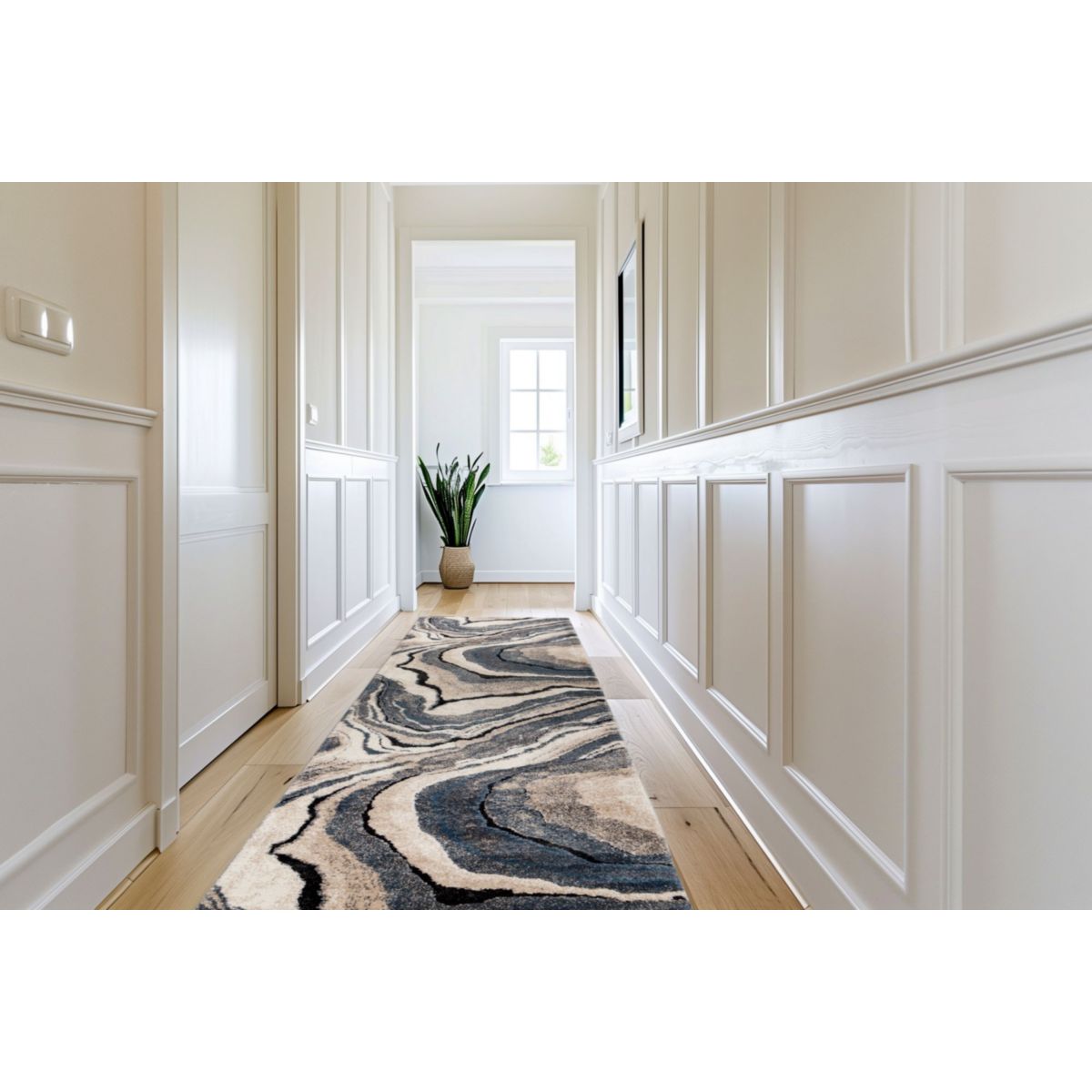 Firenze 486 Blau 80cm x 300cm Bild 4