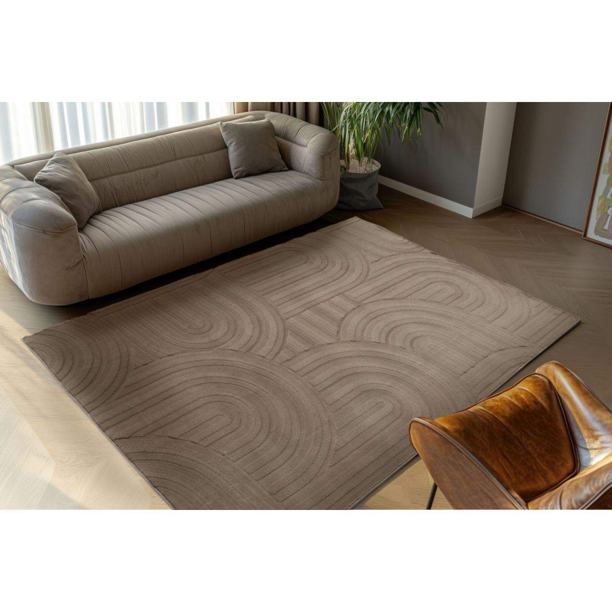 Cosmic 526 Taupe 160cm x 230cm Bild 5