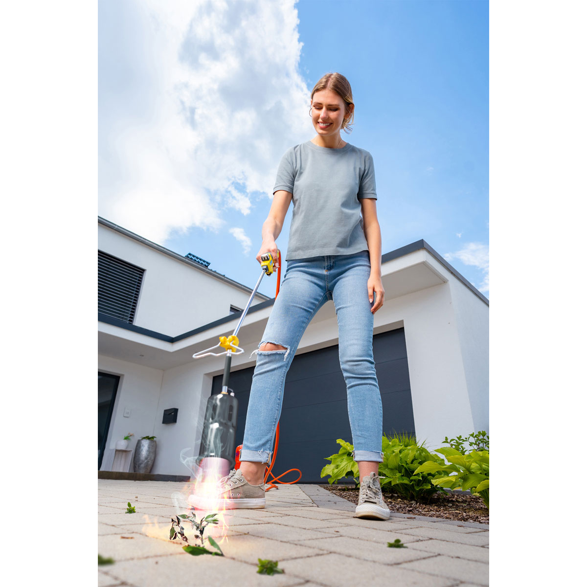 Gloria Unkrautbrenner Thermoflamm Bio Professional E+ Turbo Set inkl Druckminderer Bild 2