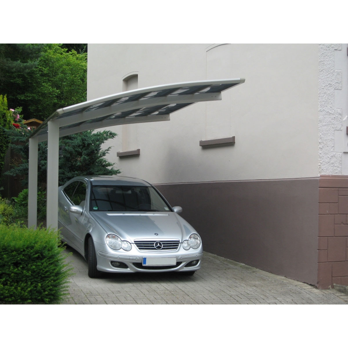 Ximax Carport Alu Portoforte 110 Edelstahl-Look Bild 4