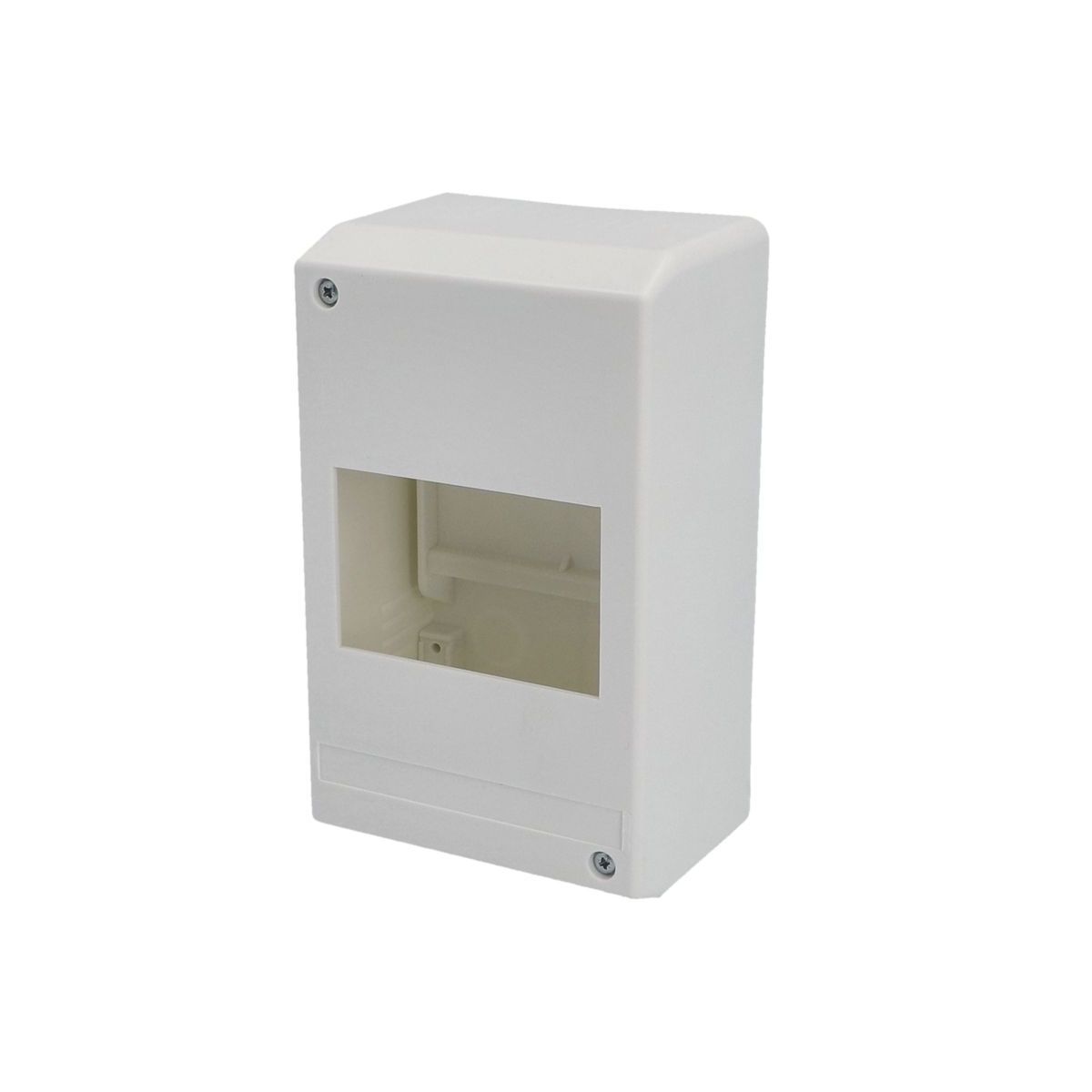 Unitec AP-Kleinverteiler 1x4 Module weiß IP 40