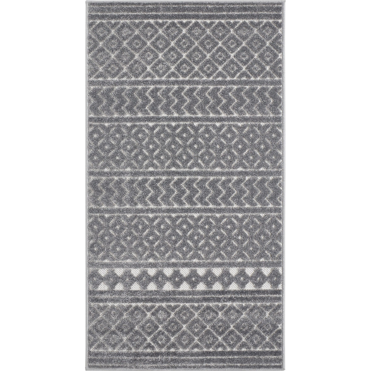 andiamo Teppich Layton 80x150 cm grau Bild 1