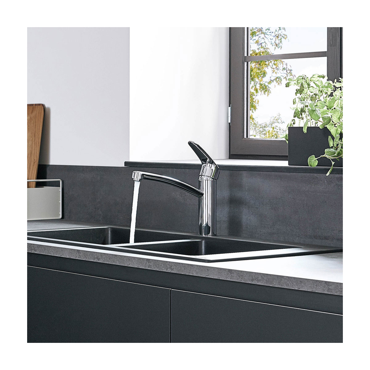 Hansgrohe Spültischarmatur Focus 160 Einhandmischer chrom Bild 5