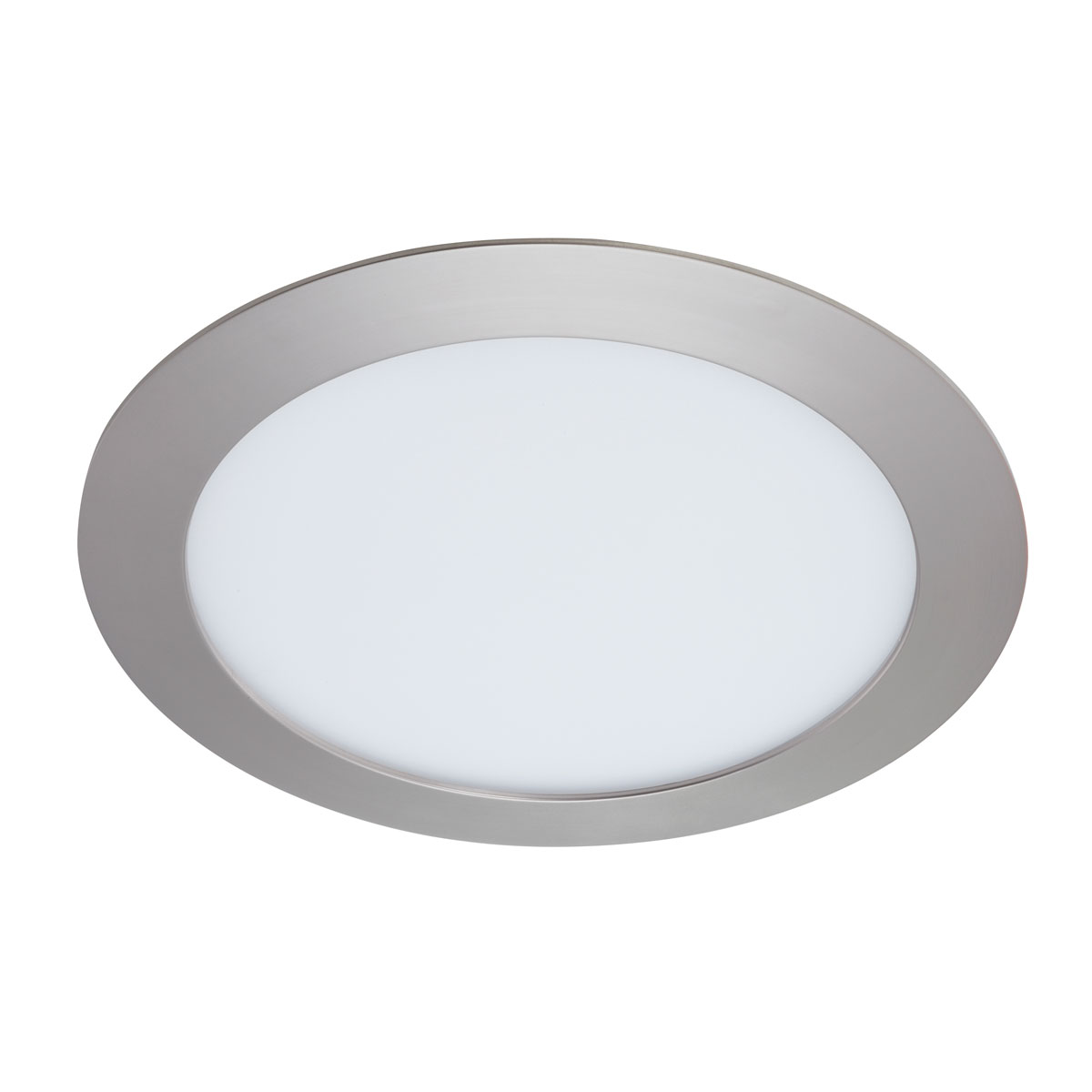 Briloner LED-Einbauleuchte dimmbar 22,5 x 2,9 cm matt-nickel