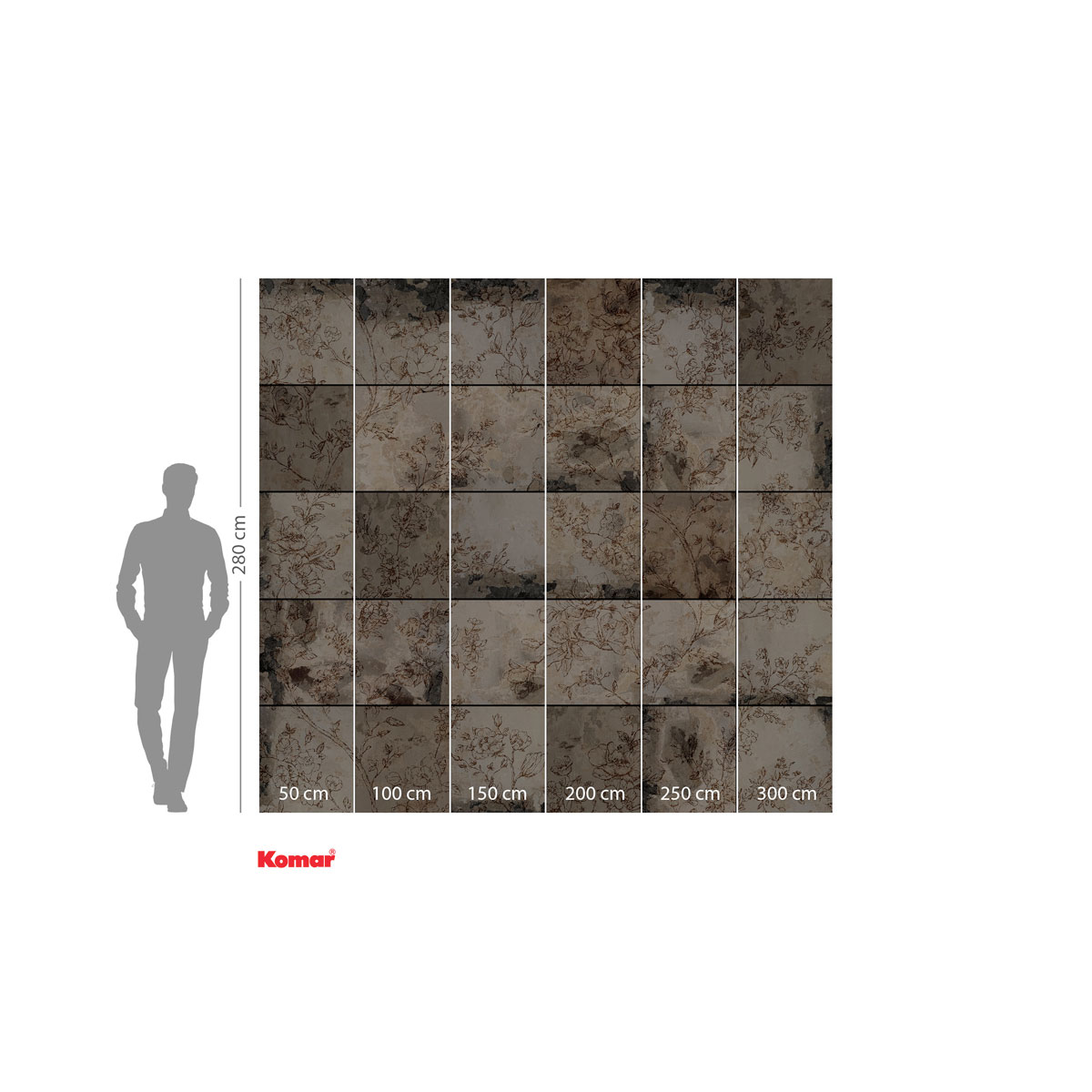 Komar  Vlies Fototapete Emboss 300x280 cm Bild 3