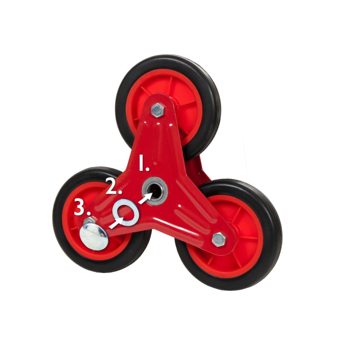 Sternrad für Sackkarren „Treppensteiger“