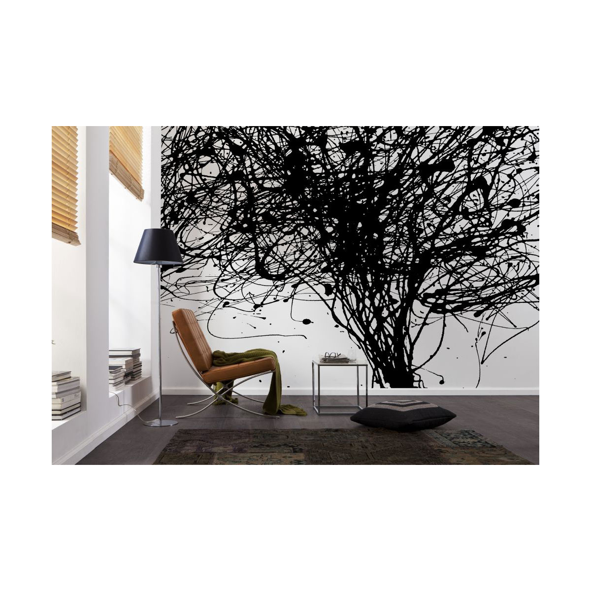 Komar  Vlies Fototapete Curls 350x250 cm