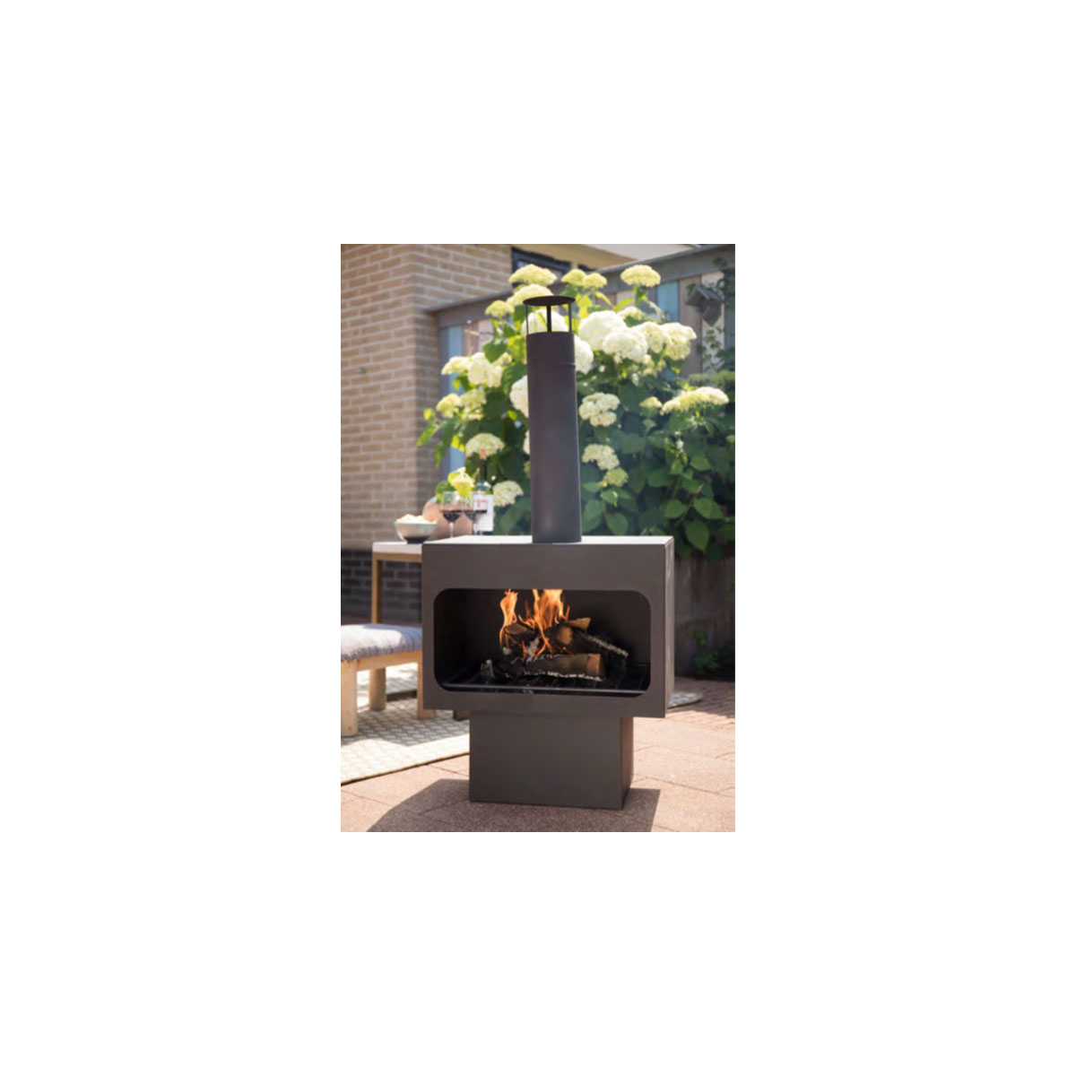 REDFIRE Feuerofen Jersey XL mit Holzlager Bild 2