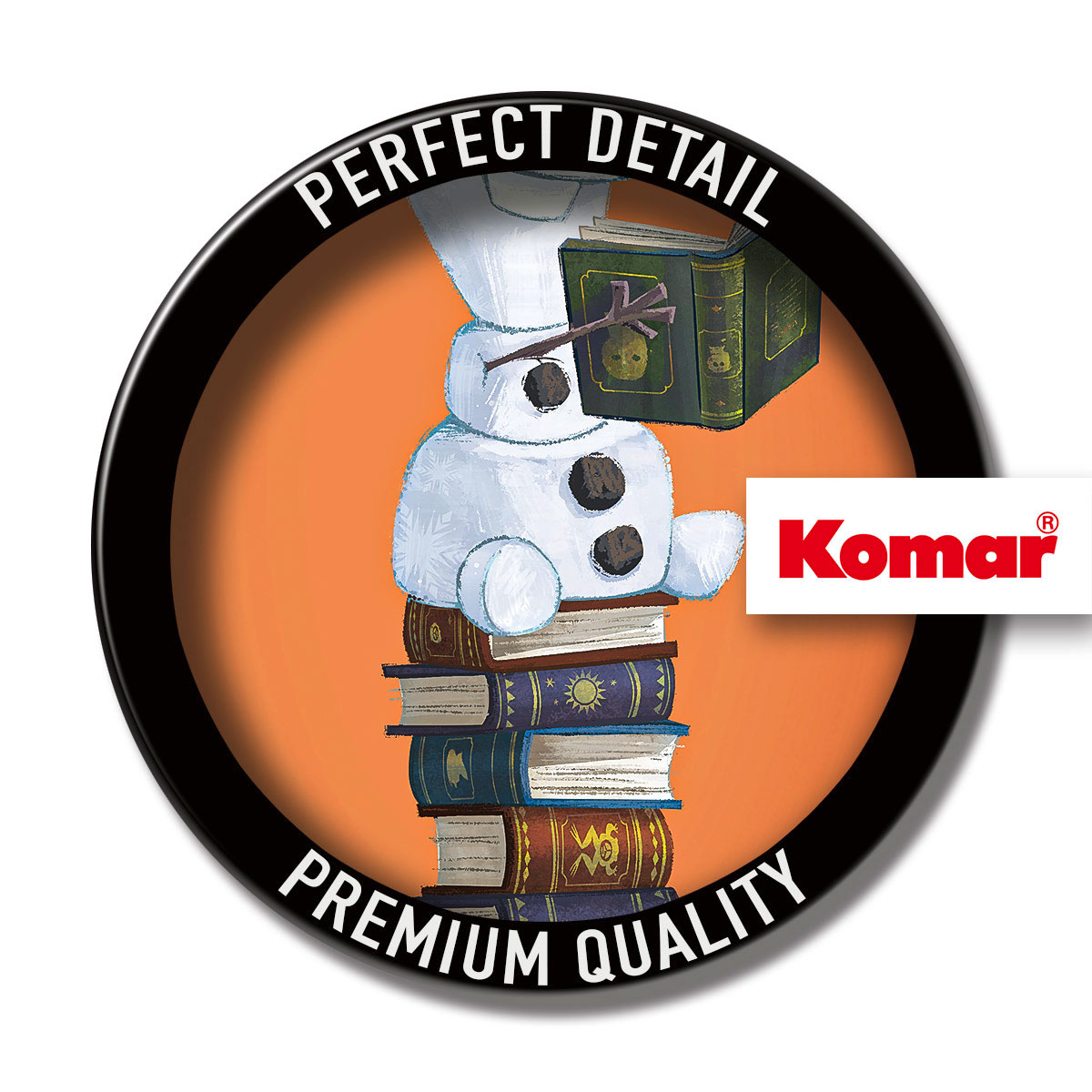 Komar  Wandbild Frozen Olaf Reading 50x70 cm Bild 6