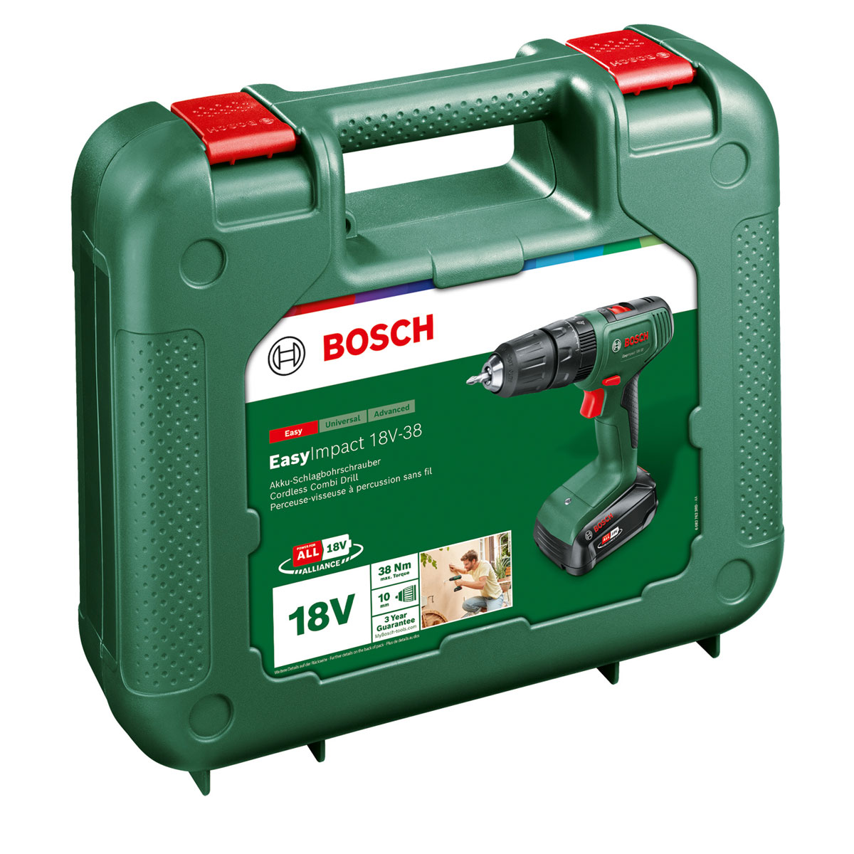 Bosch Akku Schlagbohrmaschine EasyImpact 18V-38 Bild 2