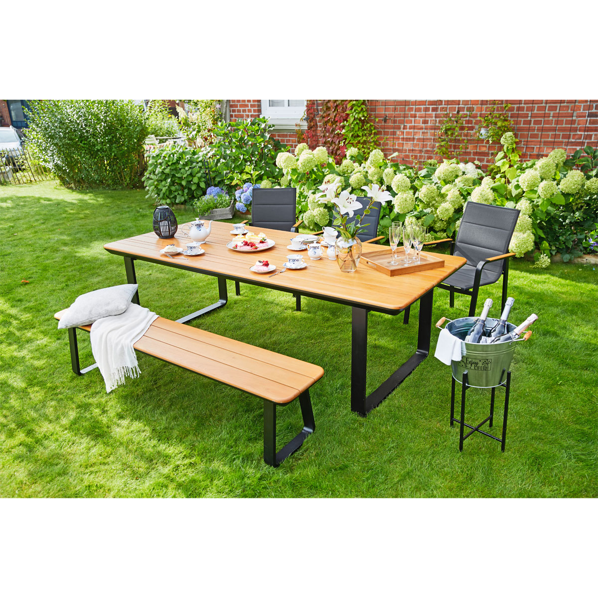 Haveson Gartentisch Montenegro 230 x 74 x 100 cm Bild 8