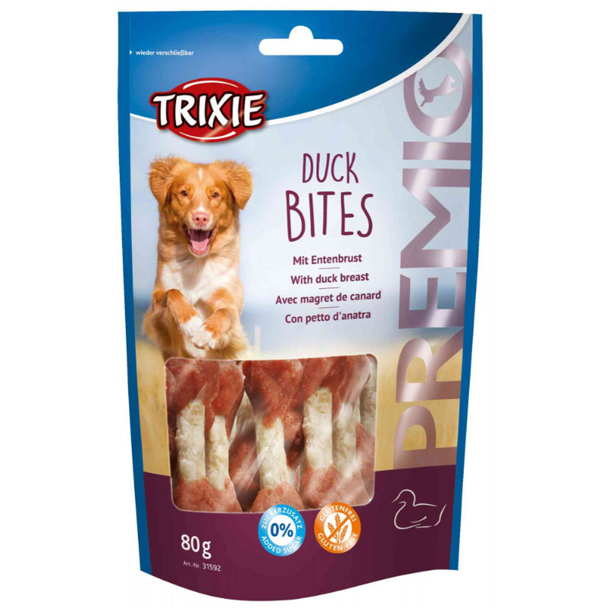Trixie  Premio Duck Bites 80g