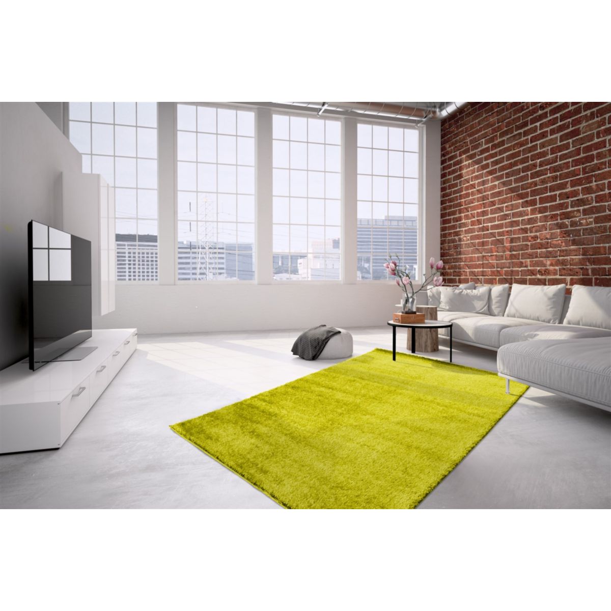 Swing 8100 Hellgrün 120cm x 180cm Bild 2