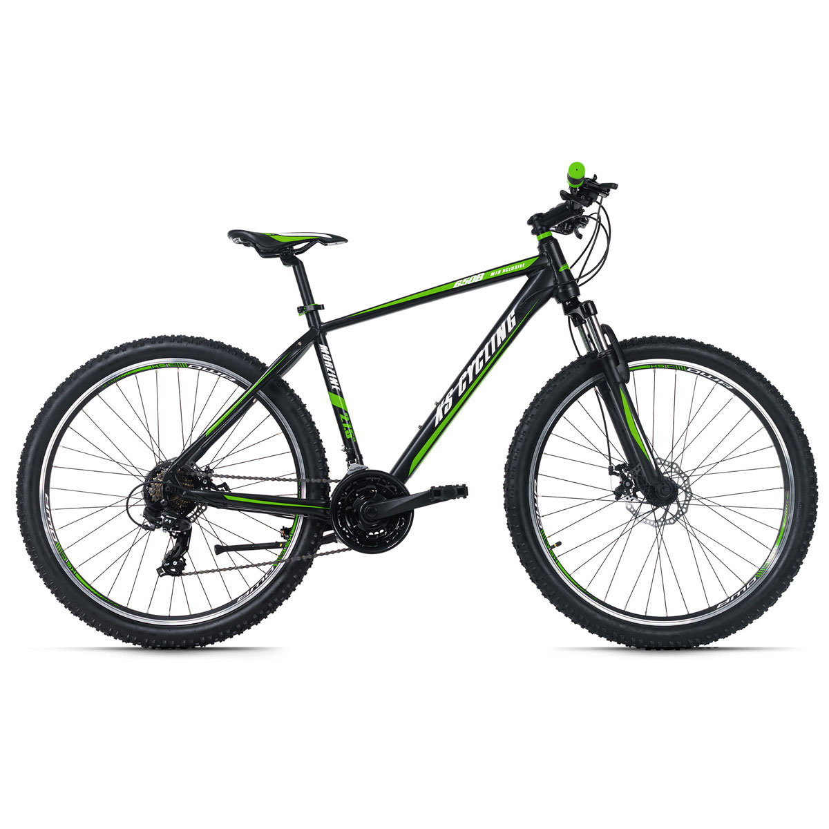 KS Cycling VTT semi-rigide 27,5" Morzine noir-vert 53 cm 