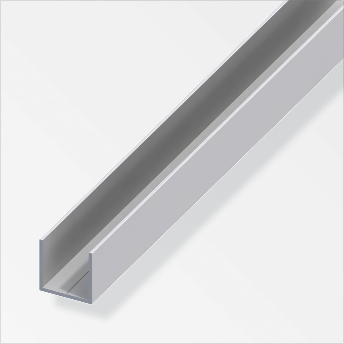 MyTool Quadrat-U 23,5 mm 1m Aluminium silber