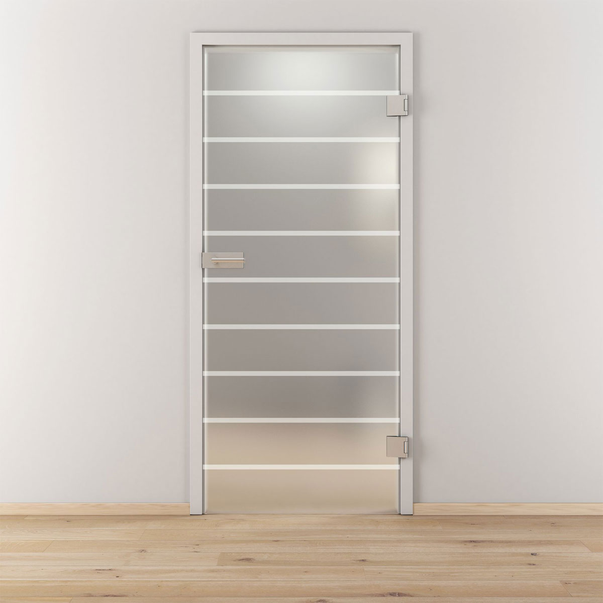 Novadoors Glasdrehtür NOVA 592 mattiert 95,9 x 197,2 cm Rechts