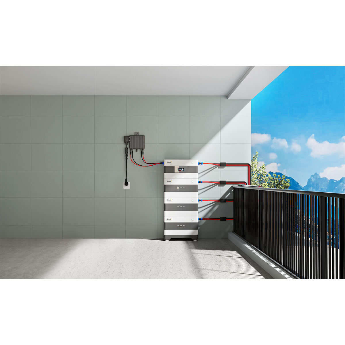 SunLit Balkonkraftwerkspeicher BK215 Bild 5