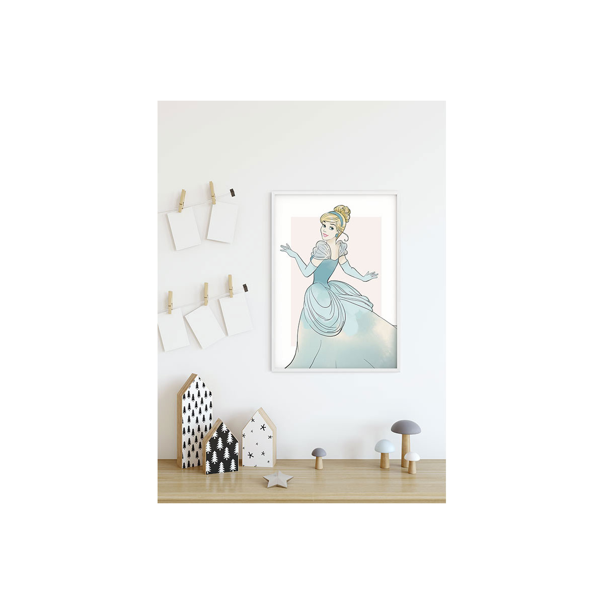 Komar  Wandbild Cinderella Beauty 30x40 cm Bild 8
