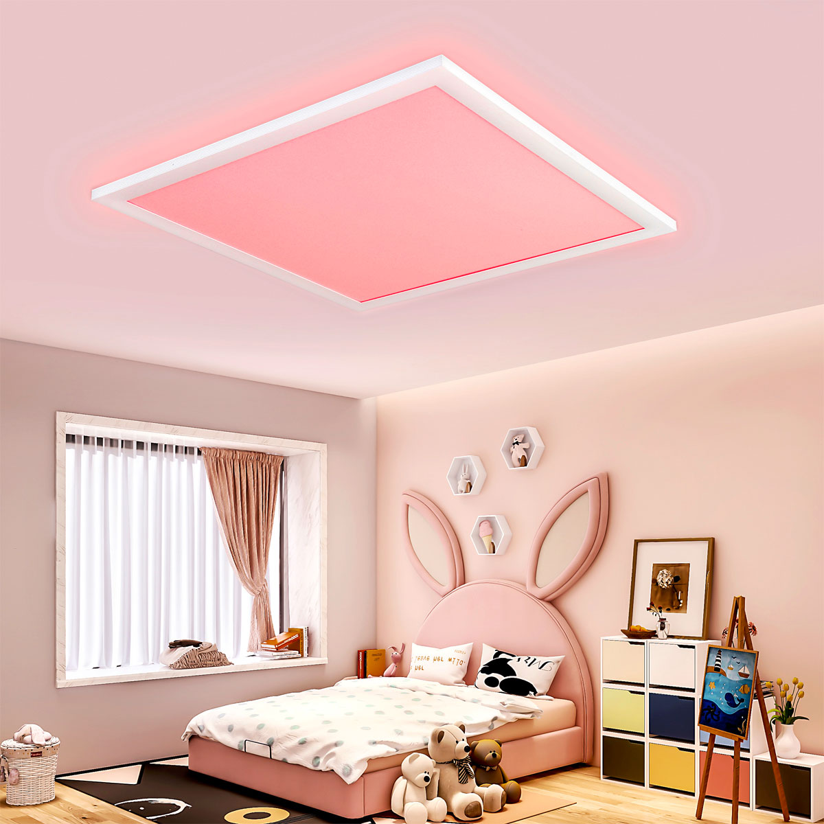 Flector Smartes LED-Panel Connect weiß 45 x 45 x 5 cm Bild 8