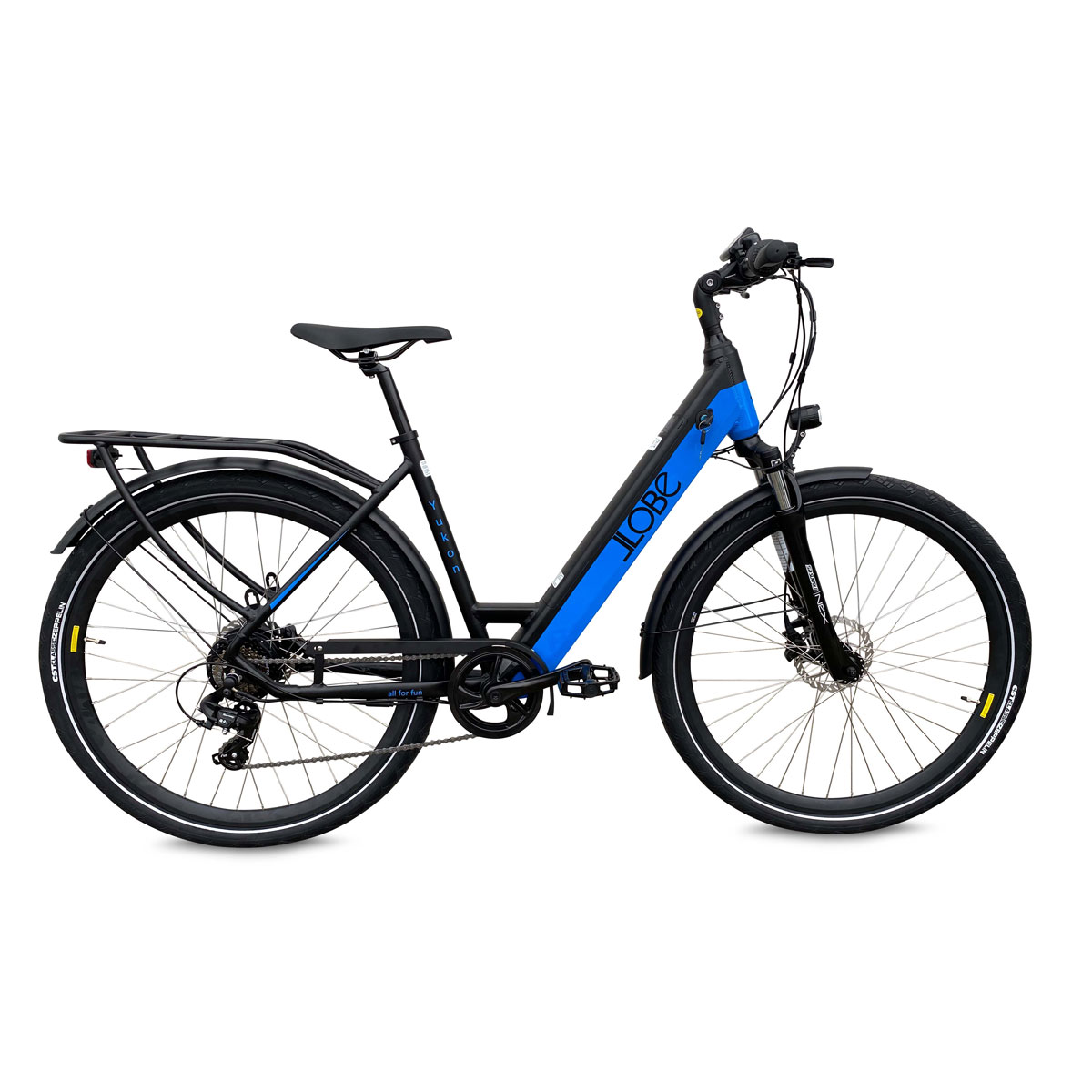 LLobe Trekking E-Bike „Yukon“, Damen, schwarz Bild 1