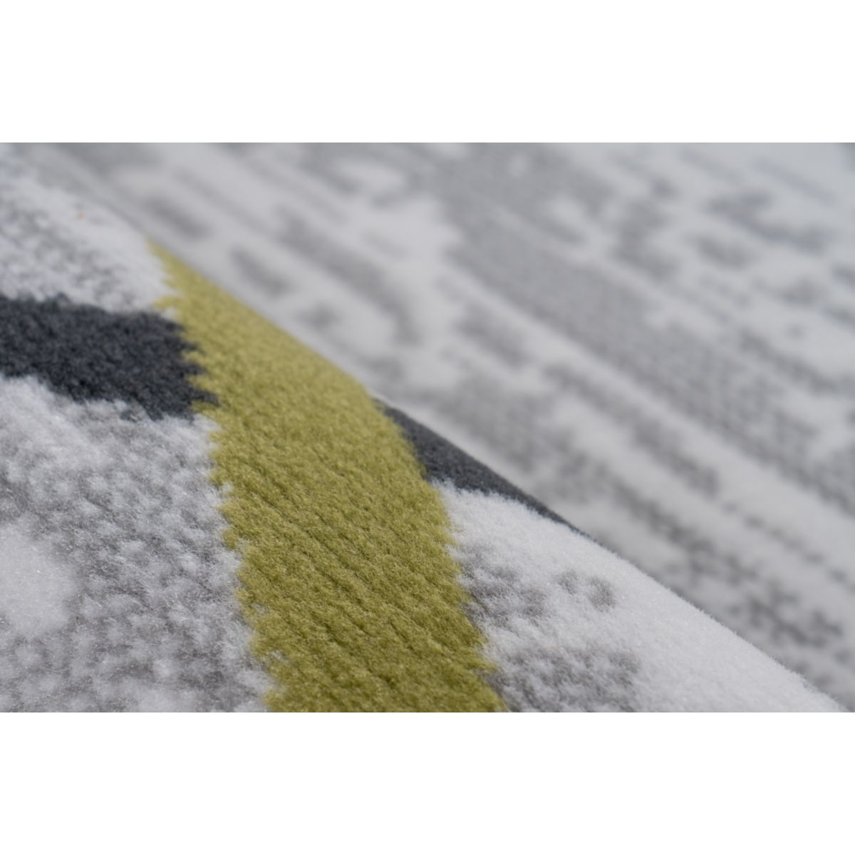 Vancouver 110 Weiß / Grau / Khaki 120cm x 170cm Bild 3