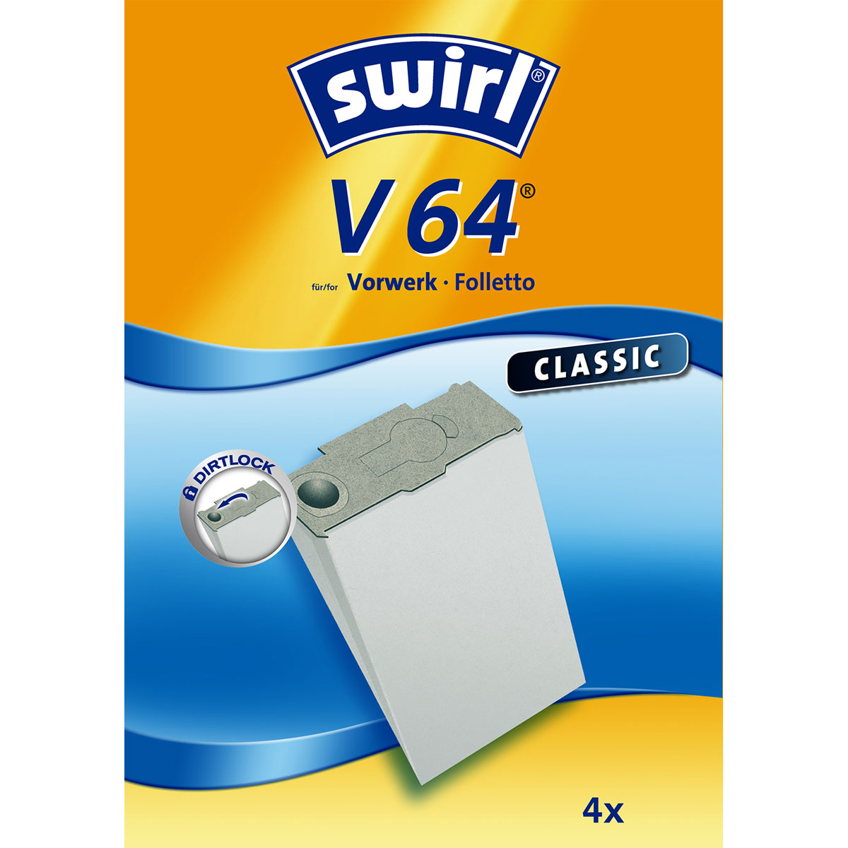 Staubsauger-Beutel V 64 Classic