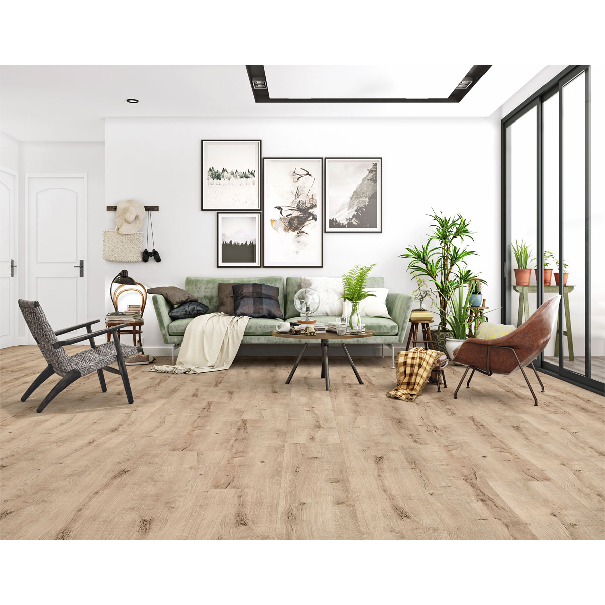 Specht Landhausdiele Deluxe AQUA XL Eiche Cornwall 128,5 x 28 cm Bild 4