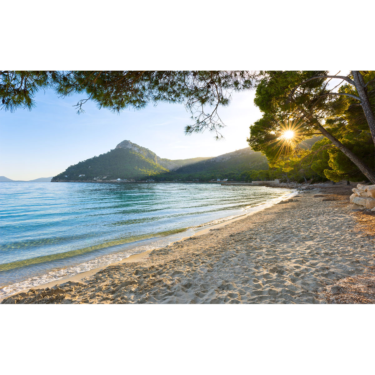 Komar  Vlies Fototapete Lonely Paradise 450x280 cm Bild 2