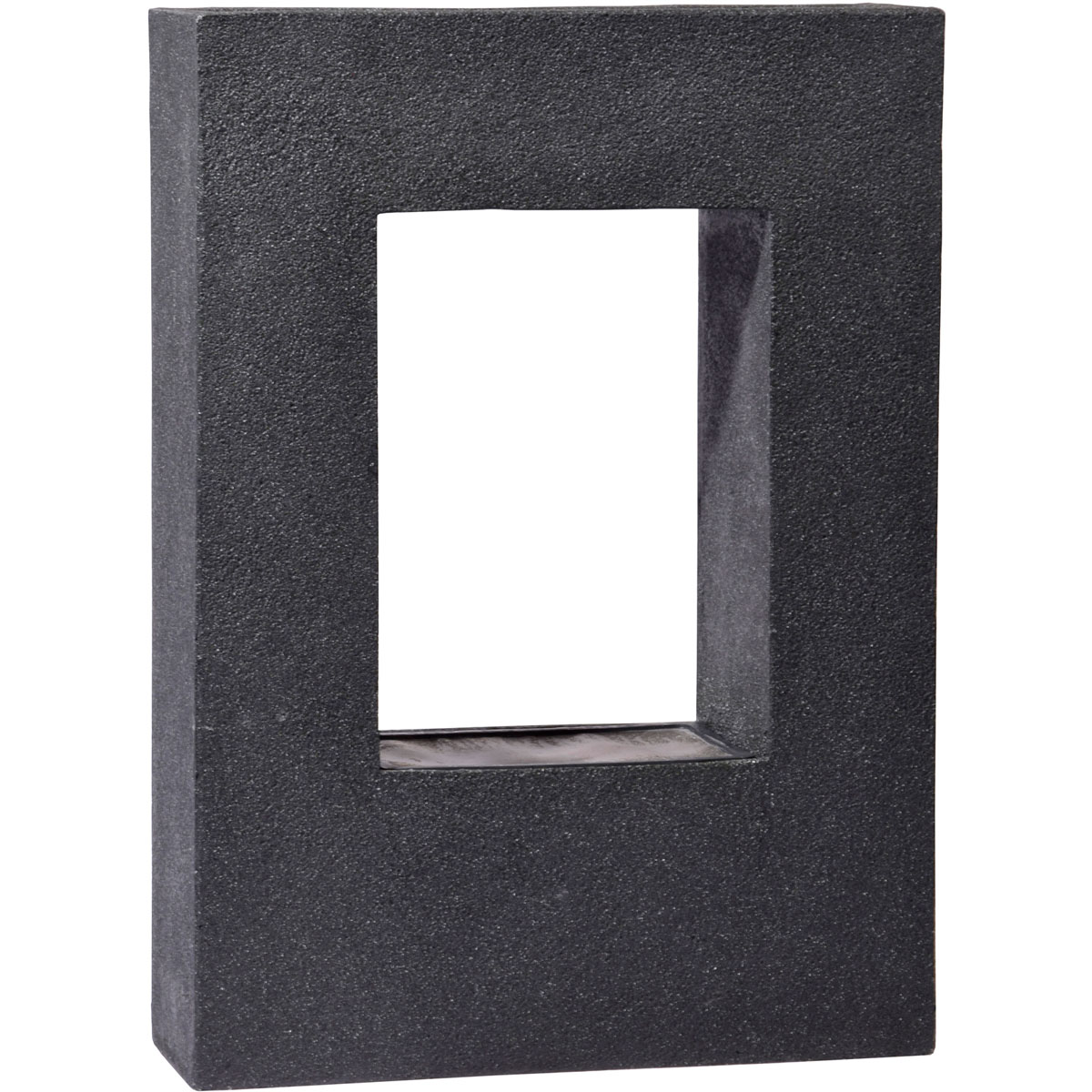 dobar XL Design-Gartenbrunnen mit Pflanzkasten 76 x 54,5 x 19 cm dunkelgrau Bild 6