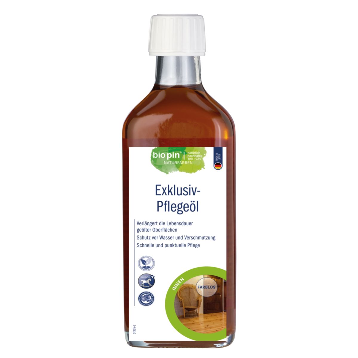 Biopin Exklusiv Pflege-Öl  0,250 l