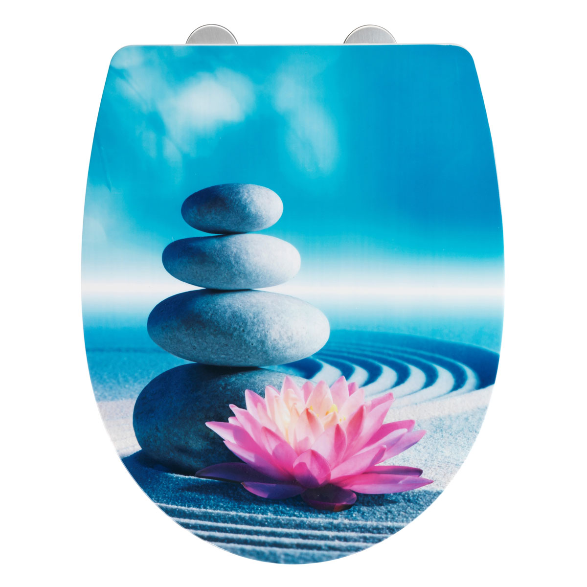 Wenko  Premium WC-Sitz Spirit High Gloss Thermoplast Bild 1