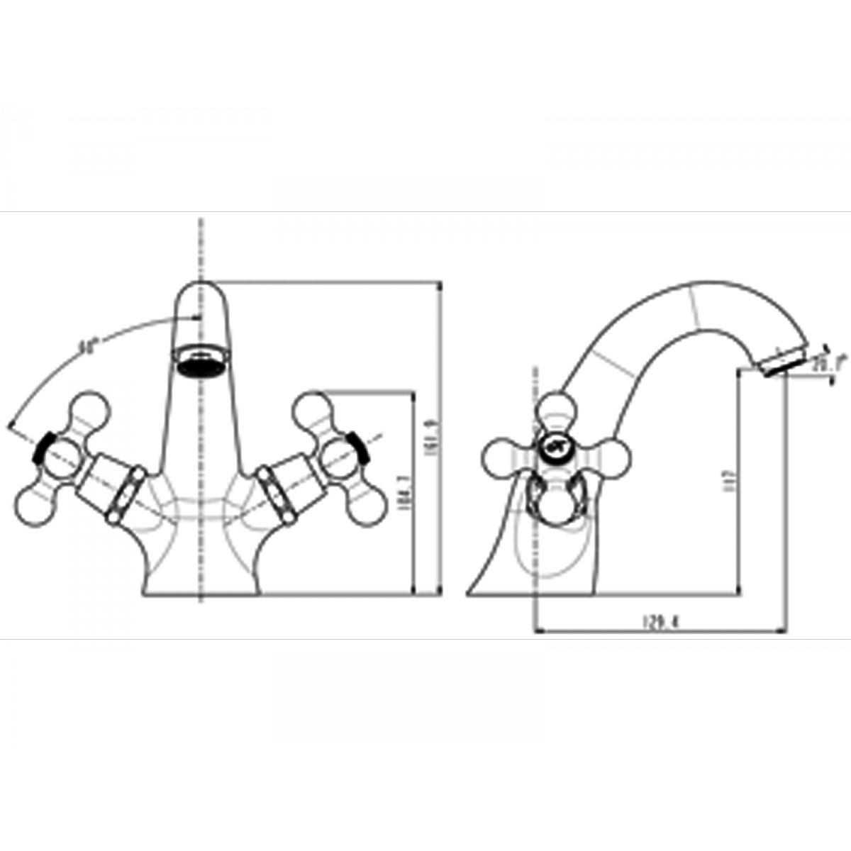 Waschtischarmatur Elk Bild 2