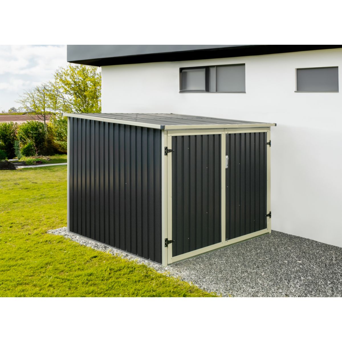 Westmann Fahrradgarage und Gartenbox 190x202,5x158cm Bild 10