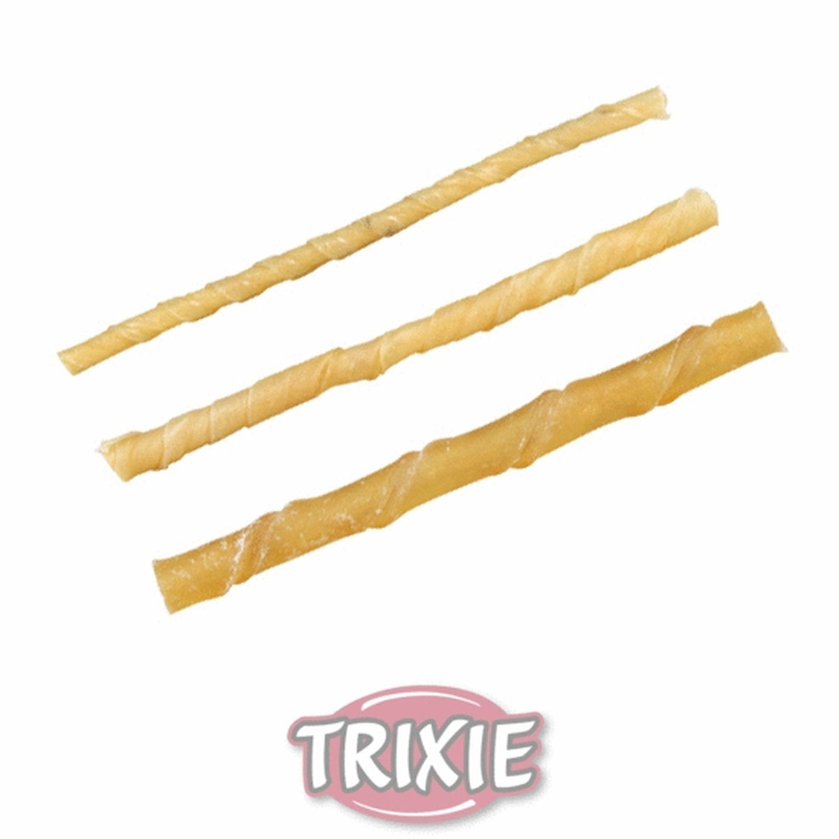 Trixie Dog Kaurollen gedreht 12 cm/ø5-6 mm/100St.