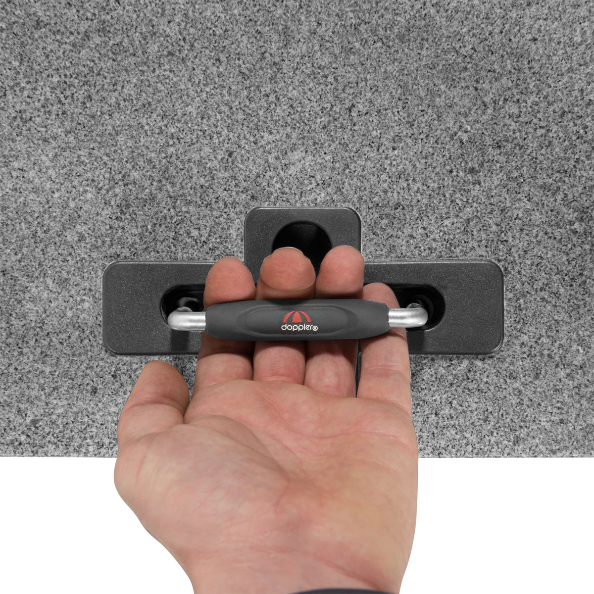 Doppler Granit Design-Platte 55 kg Bild 3