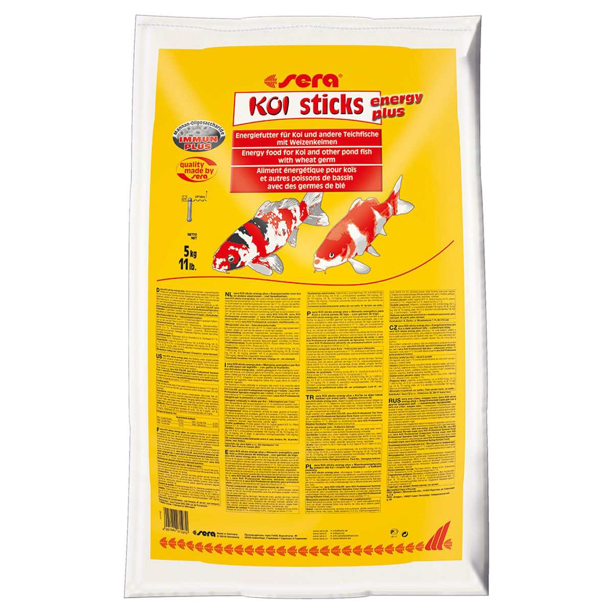 sera KOI sticks energy plus 5 kg