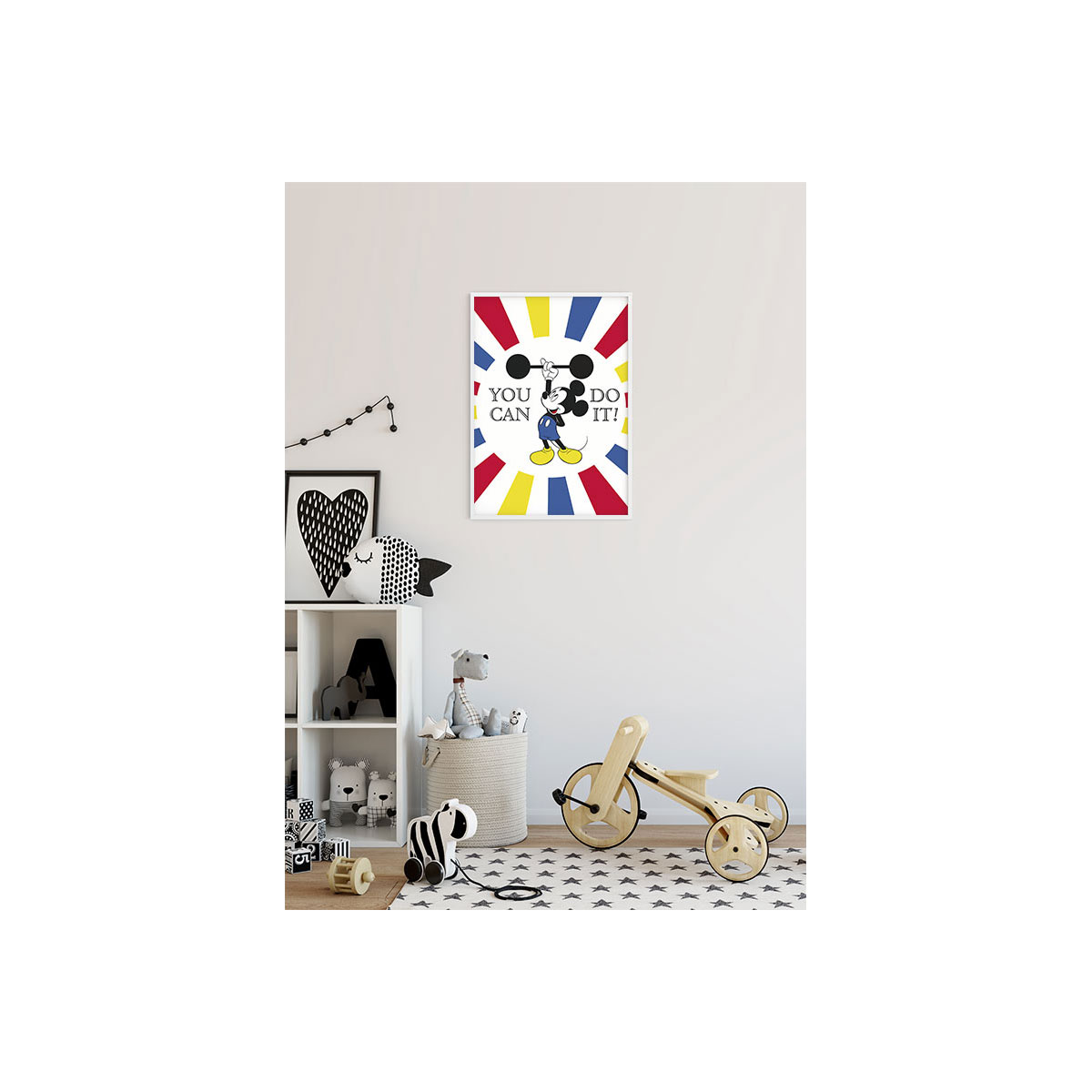 Komar  Wandbild Mickey Mouse Do it 40x50 cm Bild 8