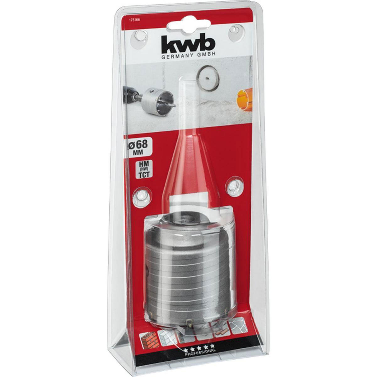 kwb  Hohlbohrkrone Durchmesser 68 mm Bild 2
