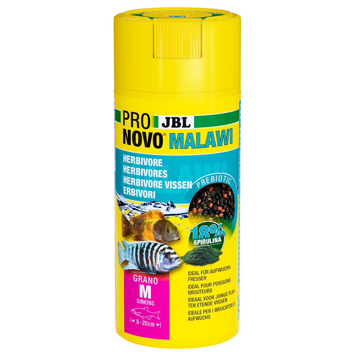 JBL  PRONOVO MALAWI GRANO M 250ml CLICK