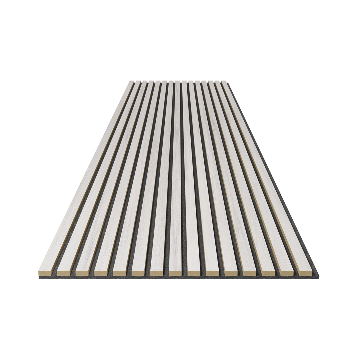 Acous Akustikpaneel Proffessional Eiche Weiss 2500 x 600 x 21 mm Bild 1