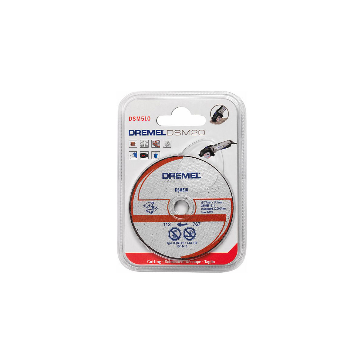 Dremel  Metall-Trennscheibe Durchmesser 77,0 mm Bild 2