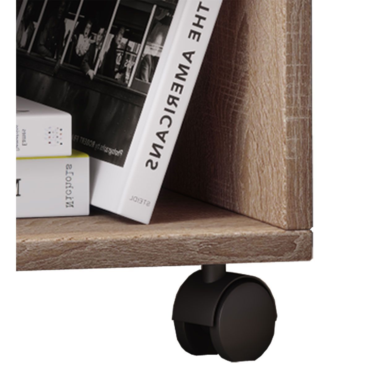 Büro-Rollcontainer Salda braun Bild 2