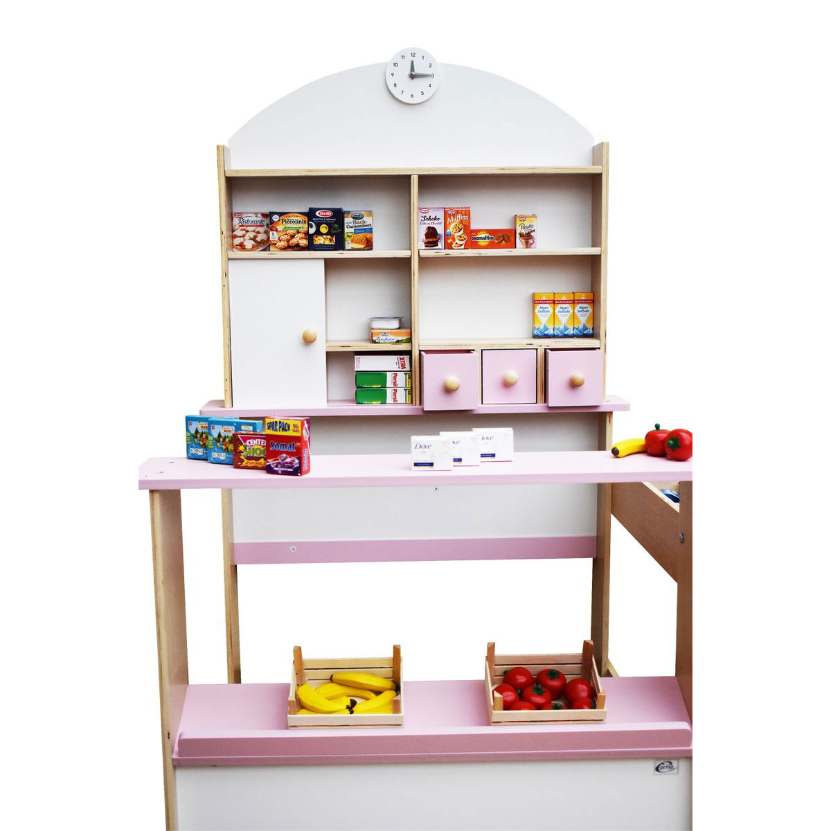 Coemo Kaufladen Lilly Holz Rosa Bild 3