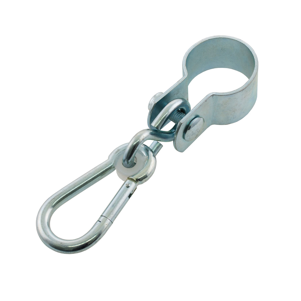 Suki Schelle mit Karabinerhaken verzinkt 100 mm