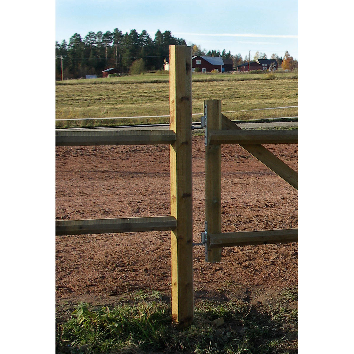 Eckpfahl Octo Wood 14 x 250 cm braun Bild 3