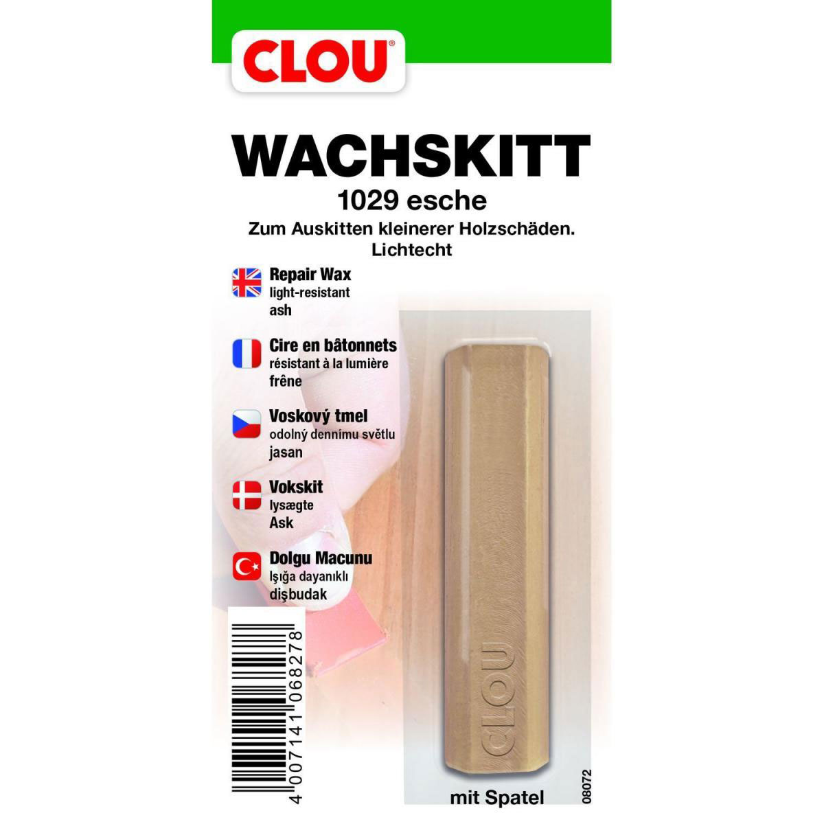 Clou Wachskitt Esche