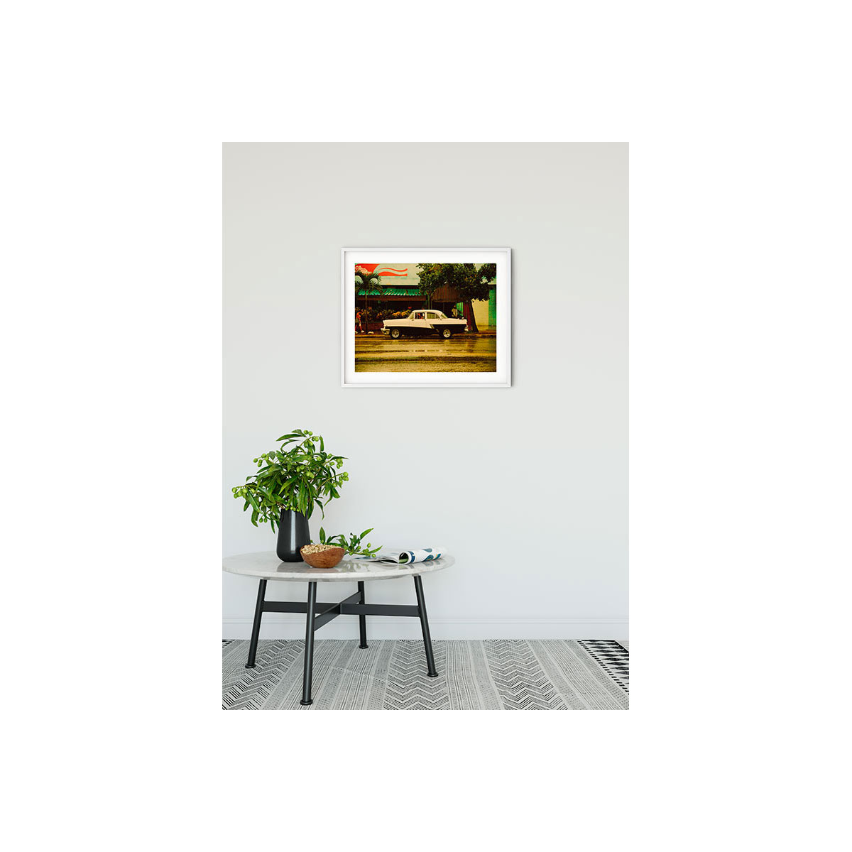 Komar  Wandbild Cuba Car 40x30 cm