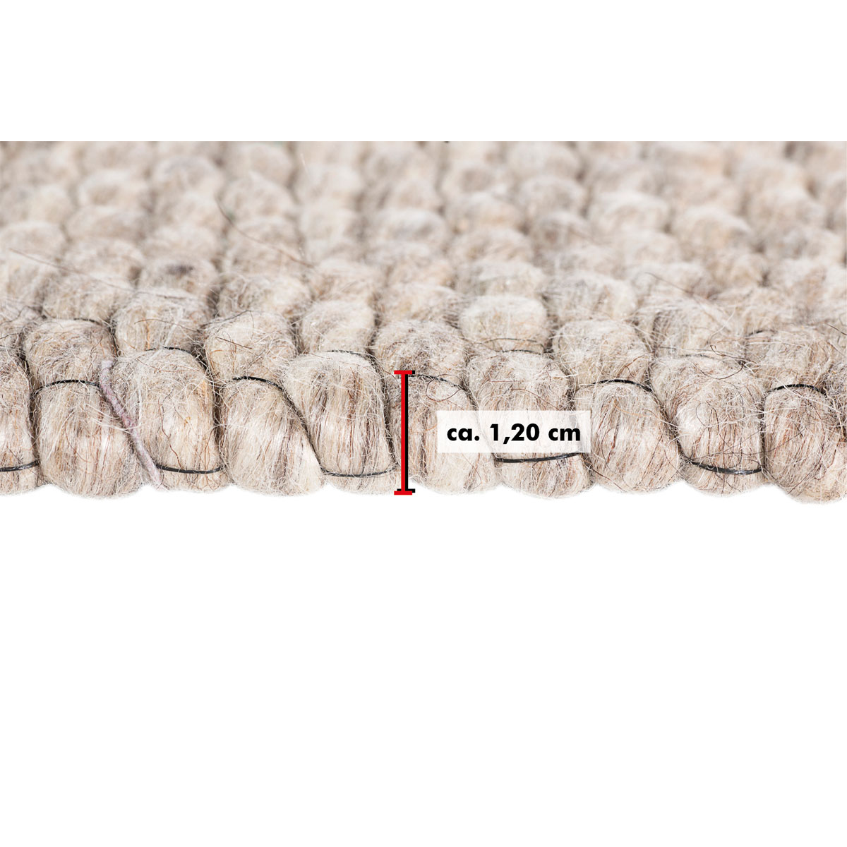 Barbara Becker  Teppich BB Brave beige natur 70 x 140 cm Bild 4